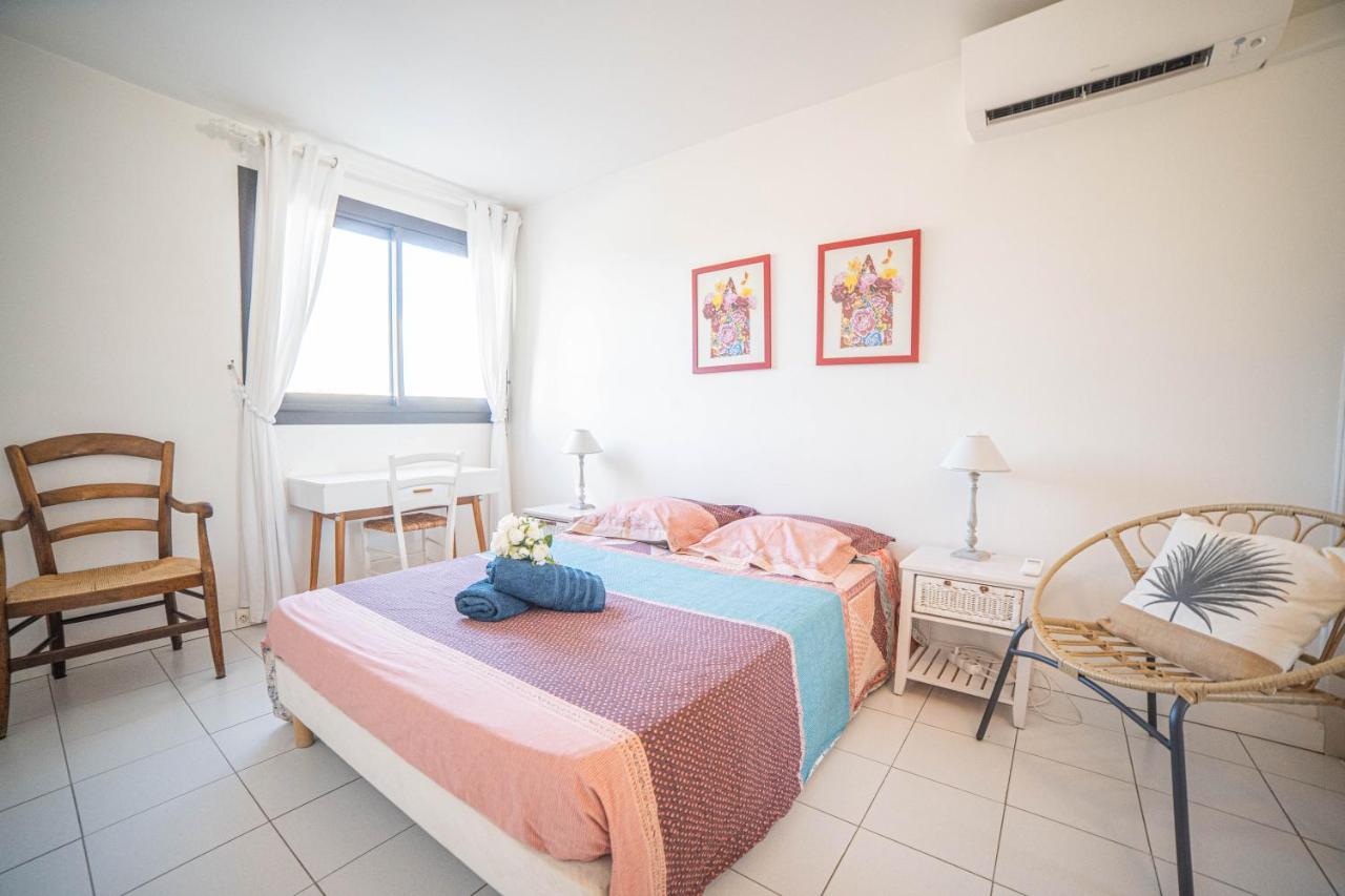 Le Sunrise Vue Mer Acces Plage- Spacieux-2 Terrasses-Wifi - Confort -Top Pros Servicesconciergerielagrandemotte Ла-Гранд-Мот Экстерьер фото